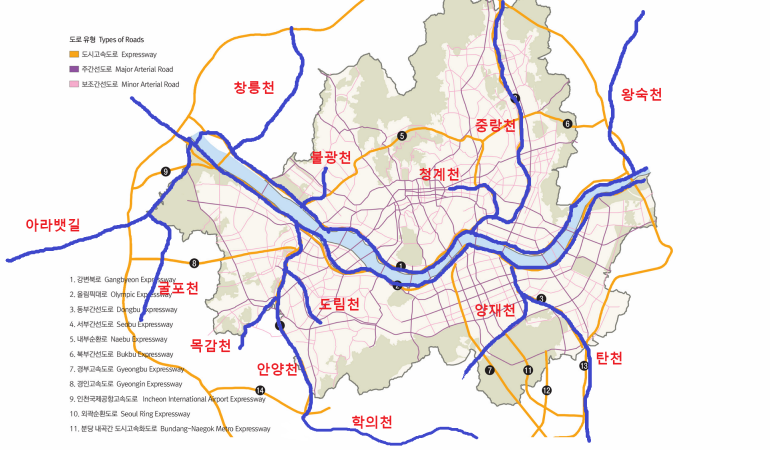 서울에서 수원 광교까지 자전거